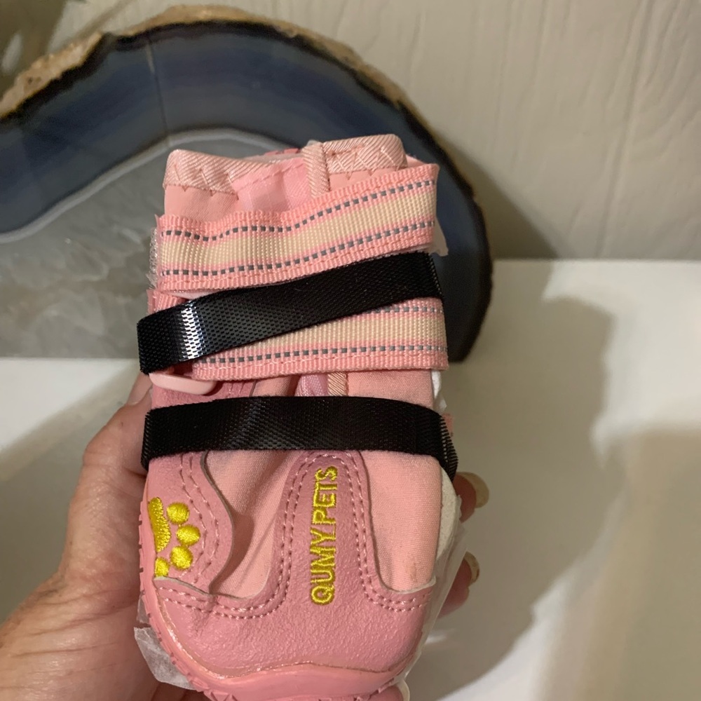 Chic Pink Dog Outfit with Stylish shoes